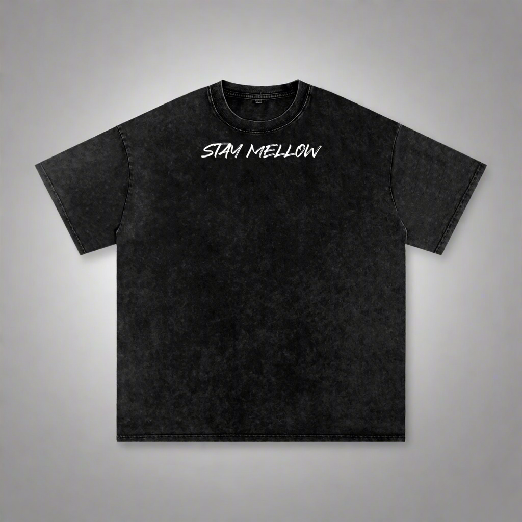 Acid Wash Oversize T-Shirt - 250 GSM