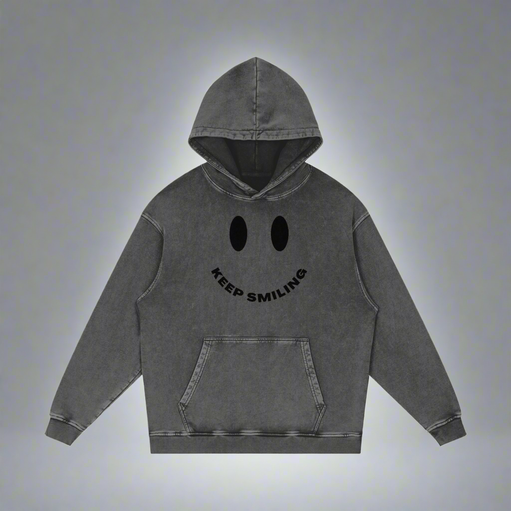 Acid Wash Oversize Hoodie - 420 GSM